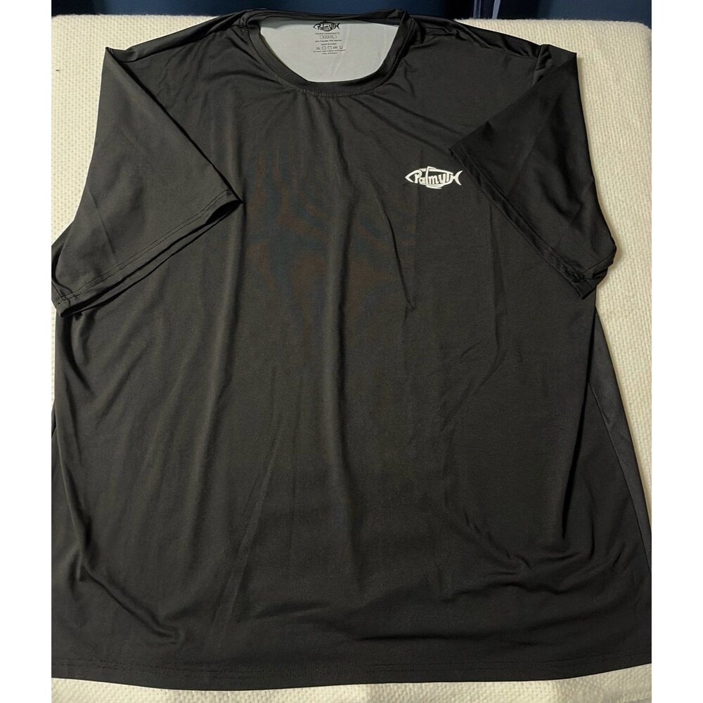 Palmyth Performance Fishing Shirt Black - Size XXXXL (4XL)